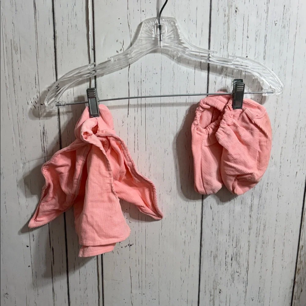 Bunny Pink Vintage Handmade Outfit Costume Set